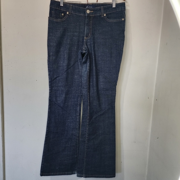 Anne Klein Dark Wash Straight leg Jeans - Picture 1 of 12